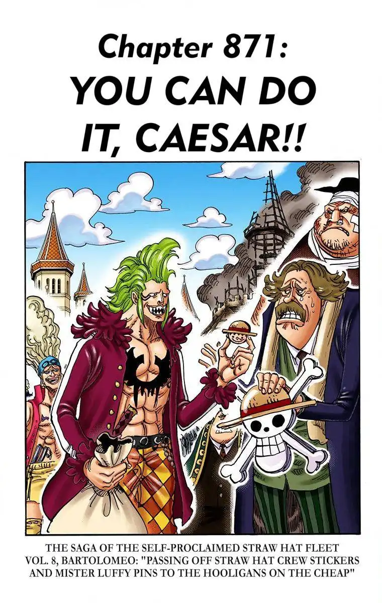 One Piece - Digital Colored Comics Chapter 871 1